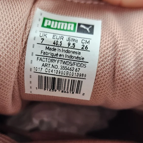 Puma Women's Suede Classic Sneakers in Dusty Pink Size 9.5 - Picture 2 of 12